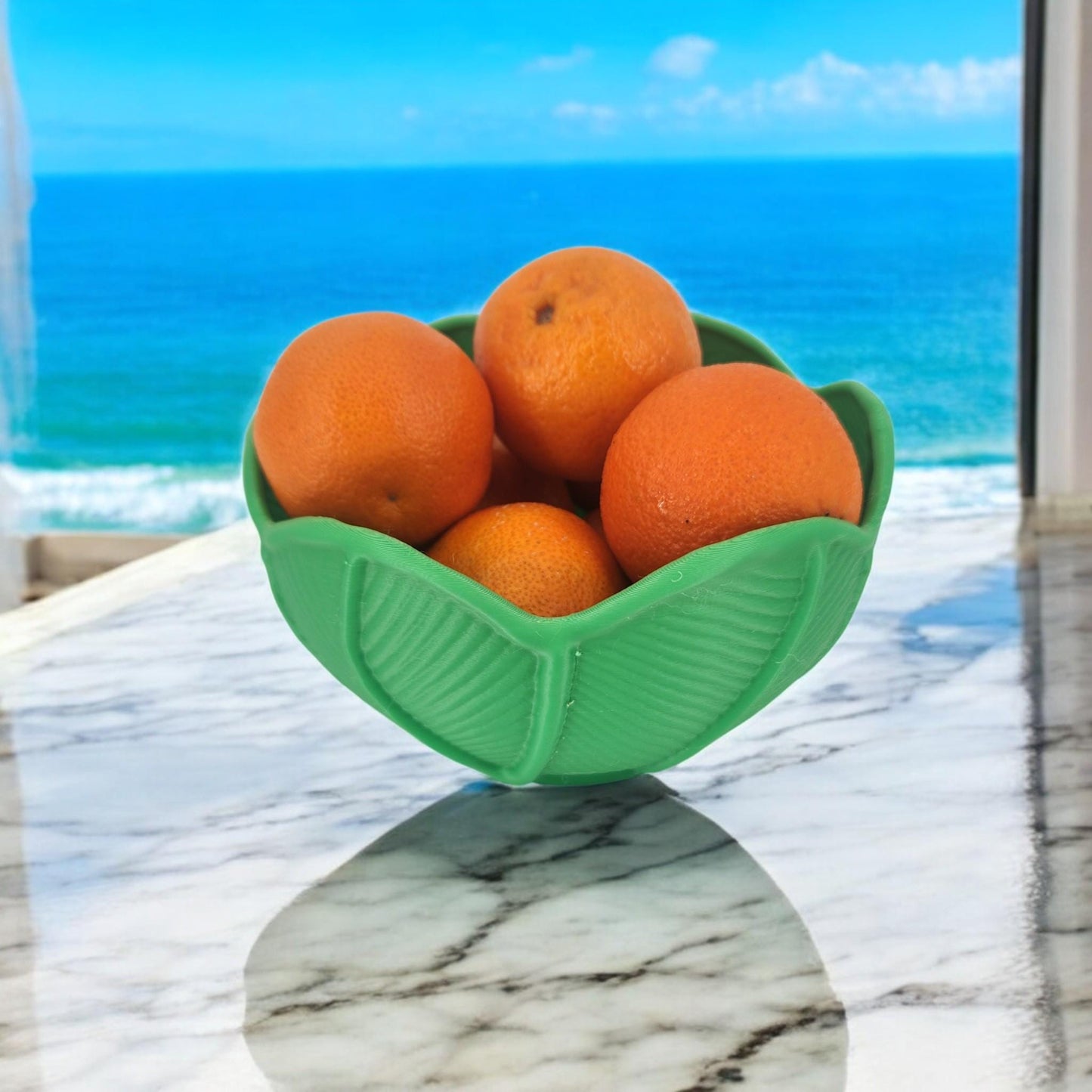 3D Printed Leaf Bowl | Nature-Inspired Home Decor | Unique Handmade Serving Dish | Functional Art for Your Living Space