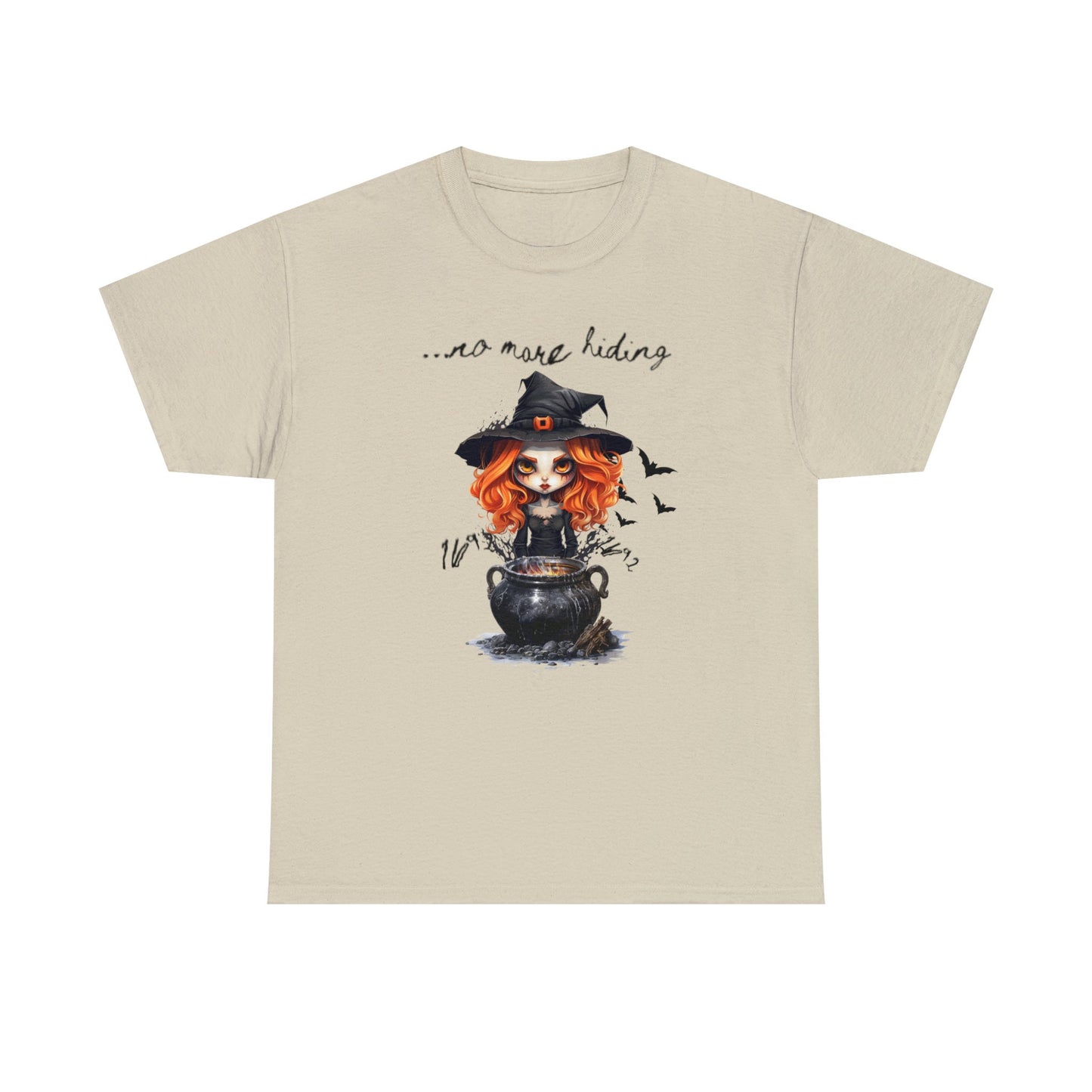 No More Hiding Salem Witch Shirt 1692 - Tee for Spooky Season Halloween Gift - Massachusetts Witch Trials