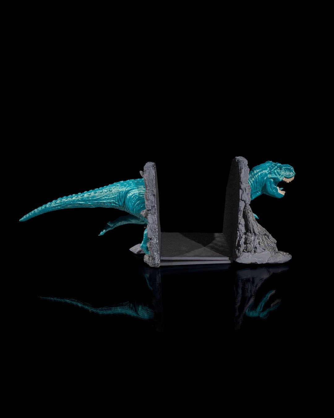 T-Rex Book Ends - Dinosaur Decor for Kids' Room, Nursery & Office - Unique Gift for Book Lovers, Heavy Duty Bookends