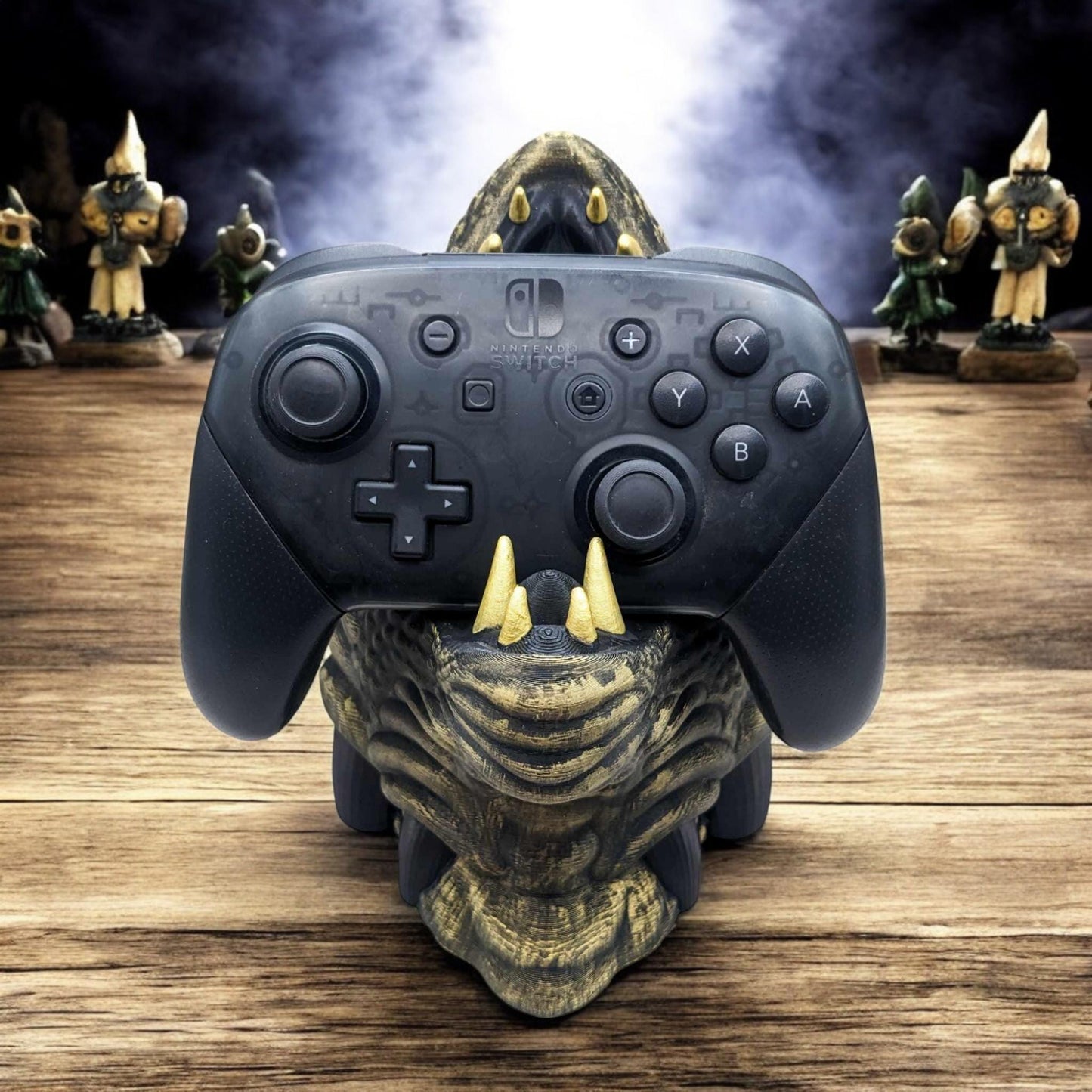 Dragon Head Controller Holder - 3D Printed Unique Gaming Stand, Desk Organizer & Dragon Decor for Gamers, Perfect Gift!