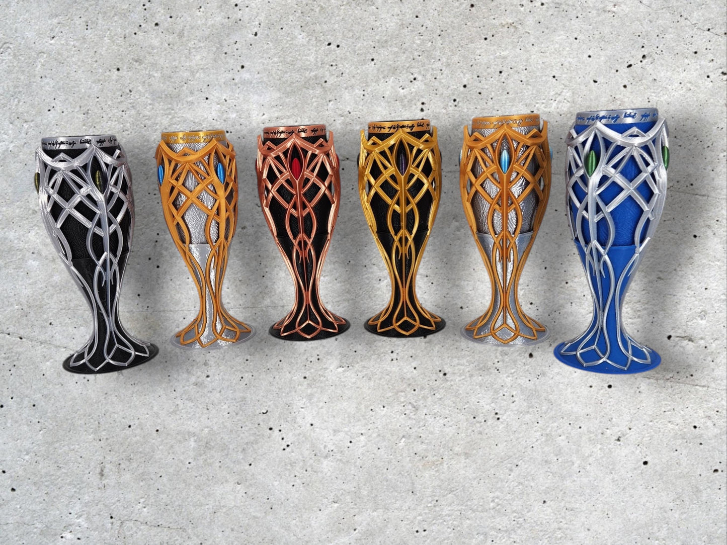 Elven Inspired Soda Goblet Can Holder - Unique 3D Printed Cup Holder for 12oz Cans