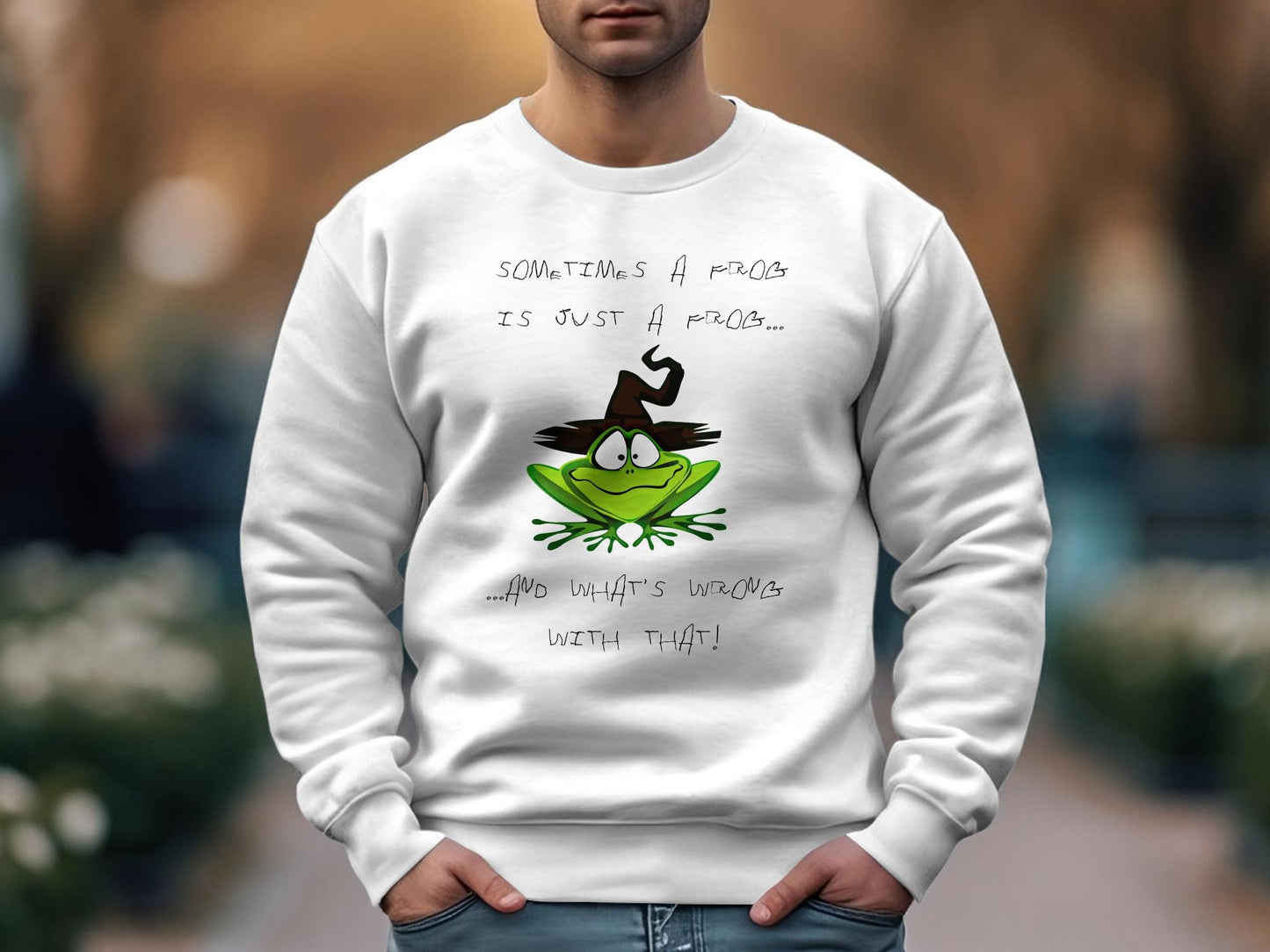 Sometimes a Frog is Just a Frog Shirt - Retro Froggy and Toad Lover Gift