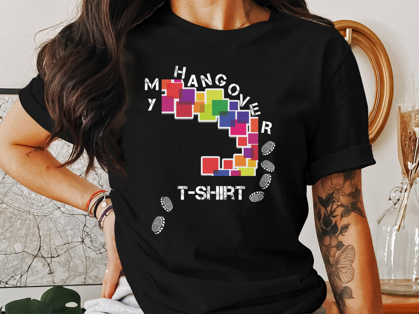 My Hangover Shirt - Funny Hangover Recovery Tee, wasted t-shirt, this is my hangover t-shirt