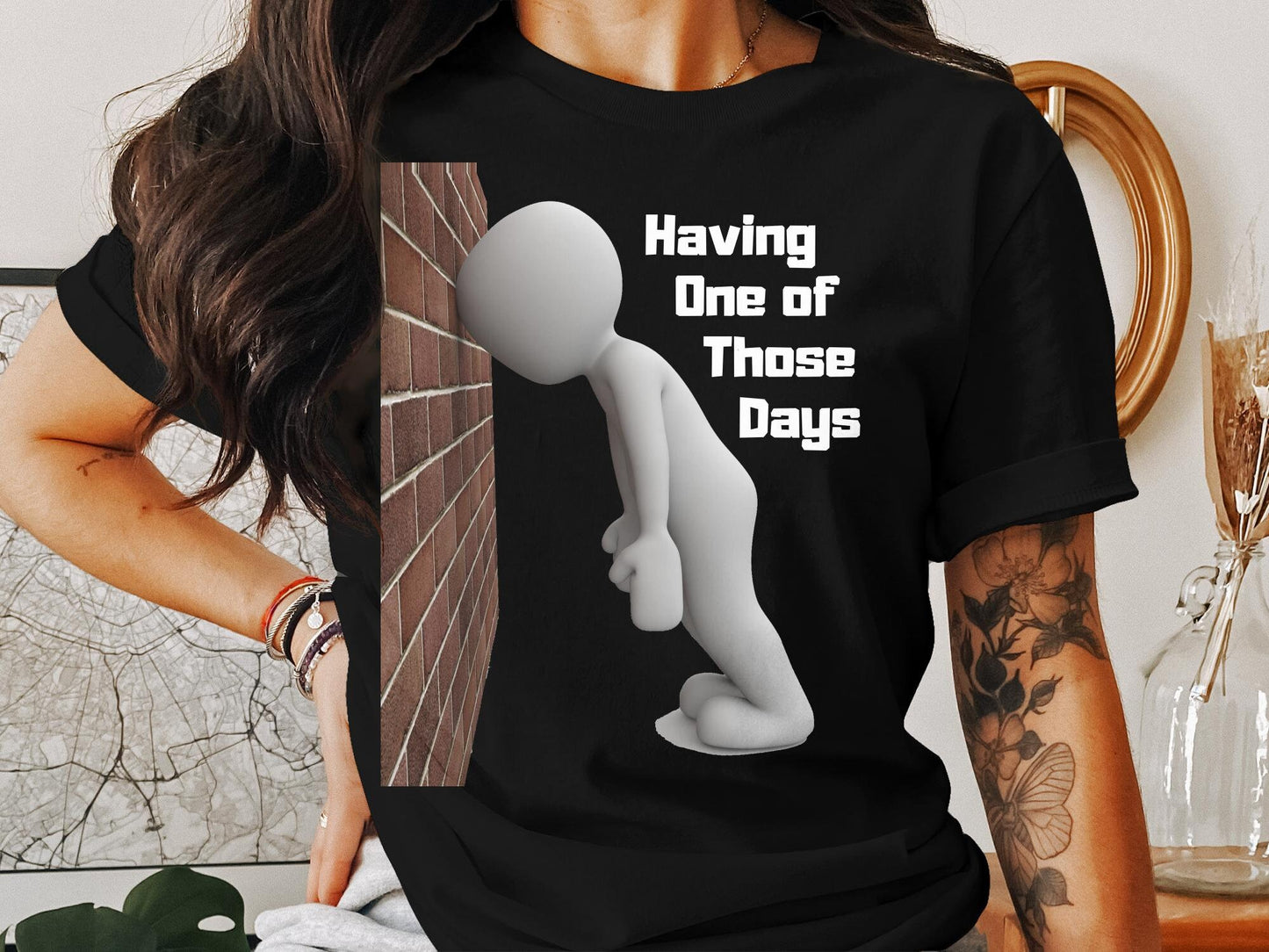 Having One of Those Days Shirt - Funny and Sarcastic Tee, Funny Wife Shirt, Sarcastic Tee, New Mom Gift, I'm Fine Shirt