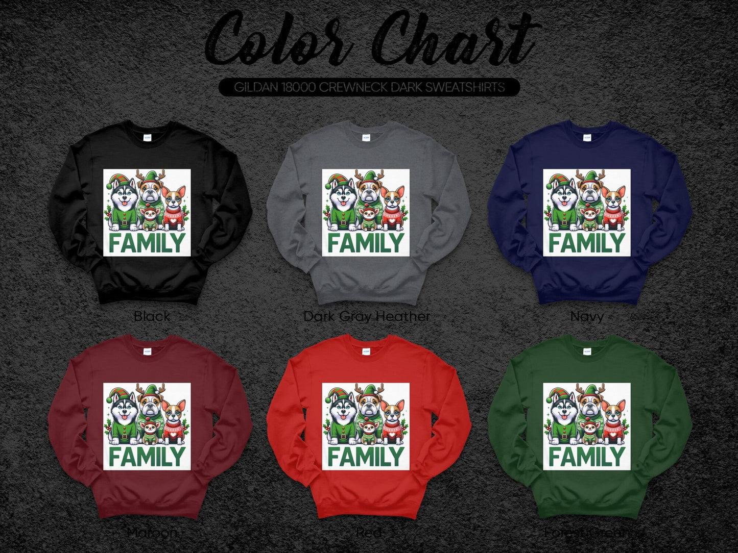 Family Dog Christmas Shirt - Celebrate the Holidays with Your Furry Friend