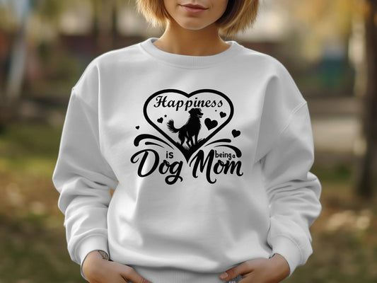 Happiness is being a dog mom retriever dog T-shirt, Funny Dog Shirt, Dog Owner Gift, Dog Shirt, Christmas Gift for Dog Lover