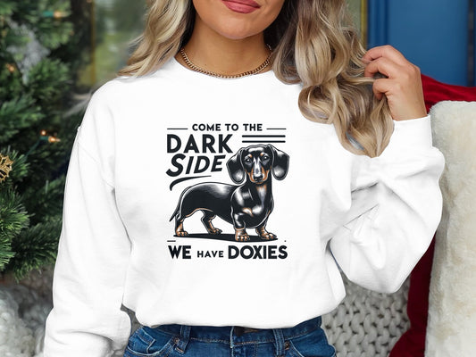 Dachshund Dog Come To The Dark Side T-Shirt - A Must-Have Funny Dog Lover Gift