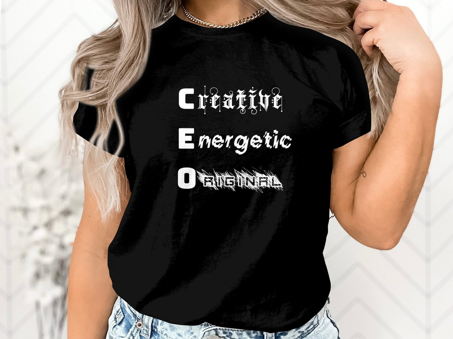 Creative, Energetic, Original Shirt - Artistic Cartoonist and Illustrator Tee
