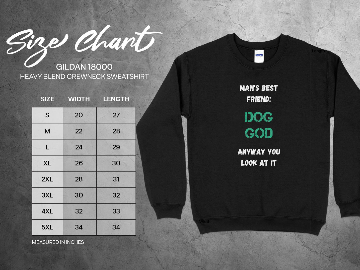 Man's Best Friend: Dog, God - Anyway You Look at It Shirt - Funny Dog Lover Tee