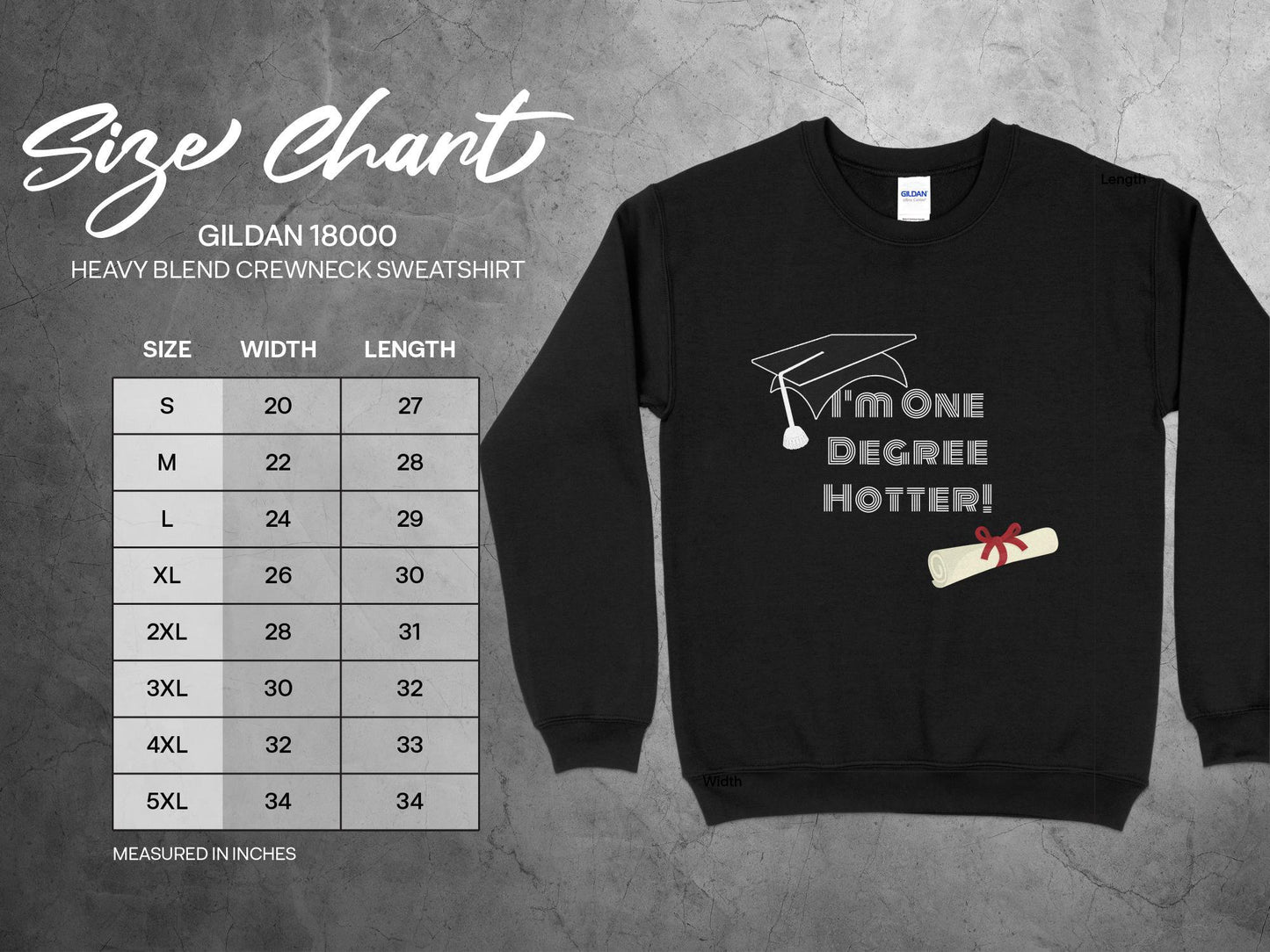 One Degree Hotter Shirt | Masters Graduation Shirt - Retro College Grad Tee