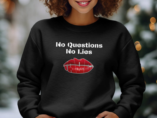 No Questions, No Lies" Shirt - Question Authority, Keep Secrets Tee