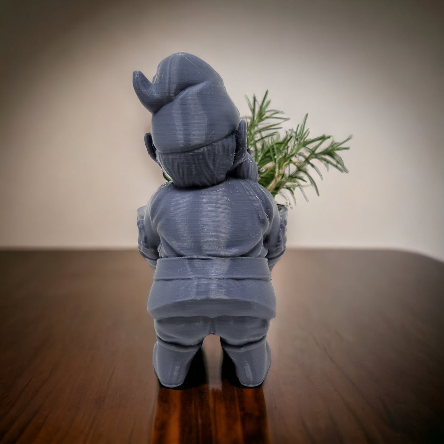 Garden Gnome 3D-Printed Succulent Pot - Unique Christmas Gift, Garden Gnome, Succulent Pot, Planter, Gnome Planters