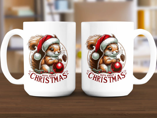 Nuts About Christmas Squirrel Shirt - Spread Holiday Cheer with a Nutty Twist