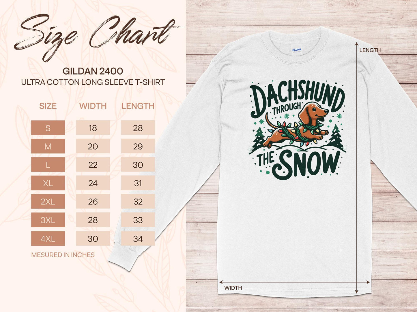 Dachshund Through the Snow Sweatshirt - A Wiener Wonderland Adventure